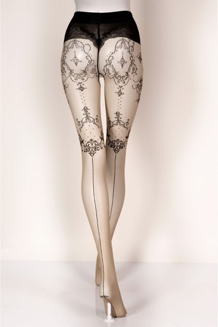 Black Secret BS240 offene Strumpfhose