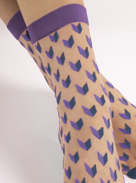 Fiore Dizzy Blue Socken