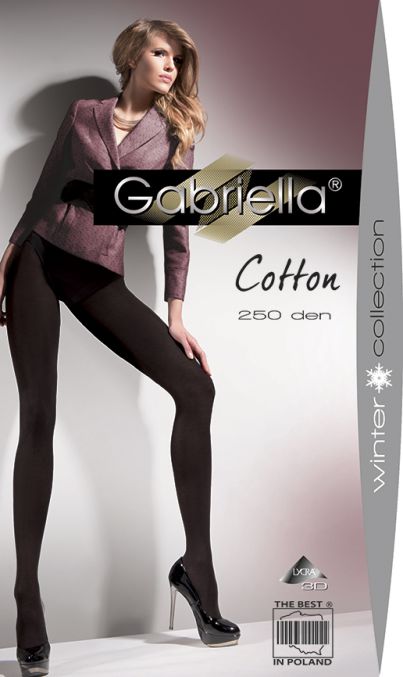 Gabriella Strumpfhose Cotton 250 DEN