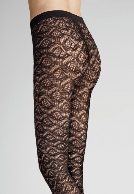 Hudson Graphic Crochet Leggings