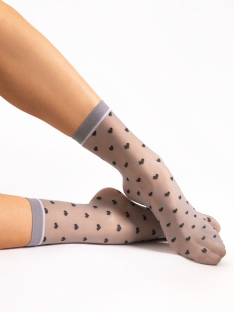 Fiore Elia Light Grey Socken