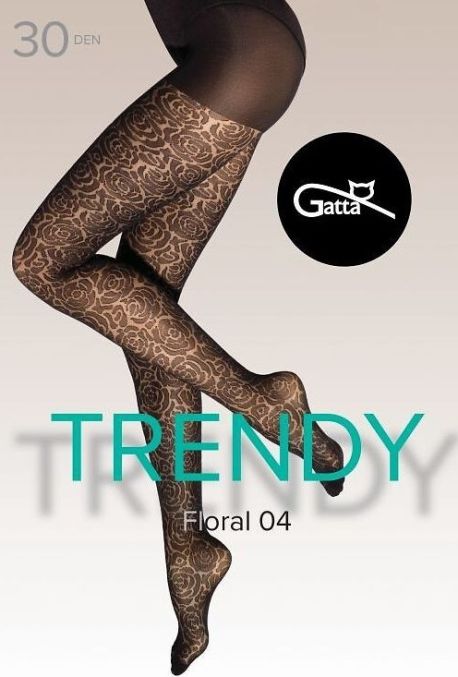 Gatta Floral 04 Strumpfhose