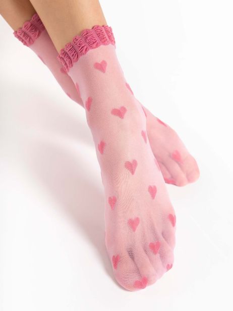 Fiore Kokoro Rose Socken