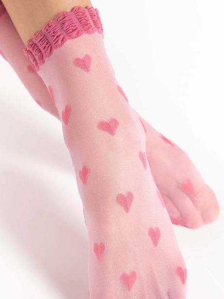 Fiore Kokoro Rose Socken