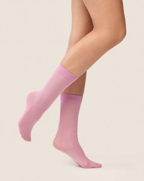 Gabriella Microfibre Socken Rose